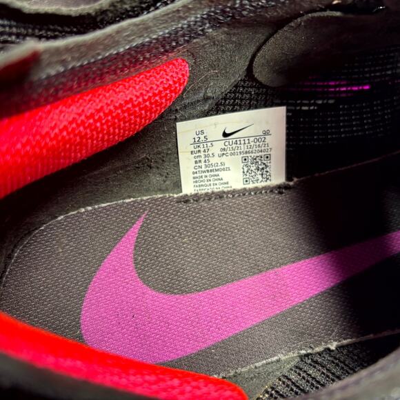 Nike ZoomX Vaporfly NEXT% 2 Mens Running Shoes 12.5 Black Pink CU4111-002 main image 12